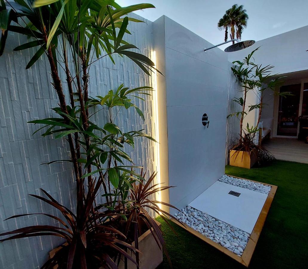 Bungalow de diseño hidromasajes terraza y piscina. San Bartolomé Exterior foto